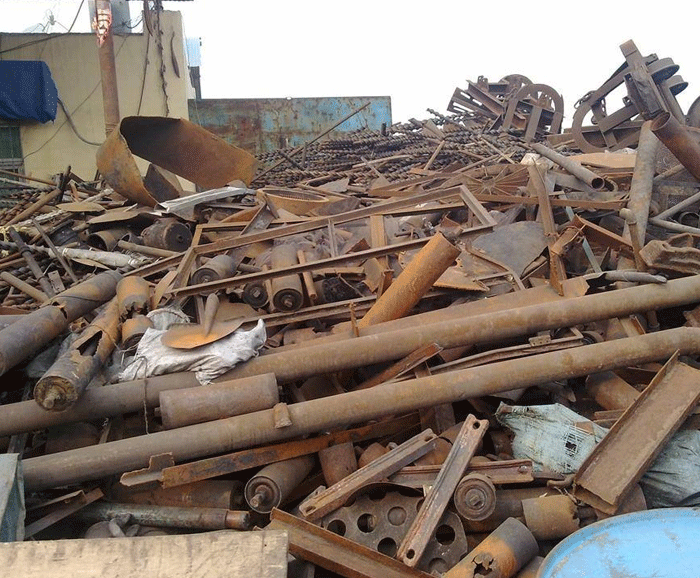 永川地区废铁回收